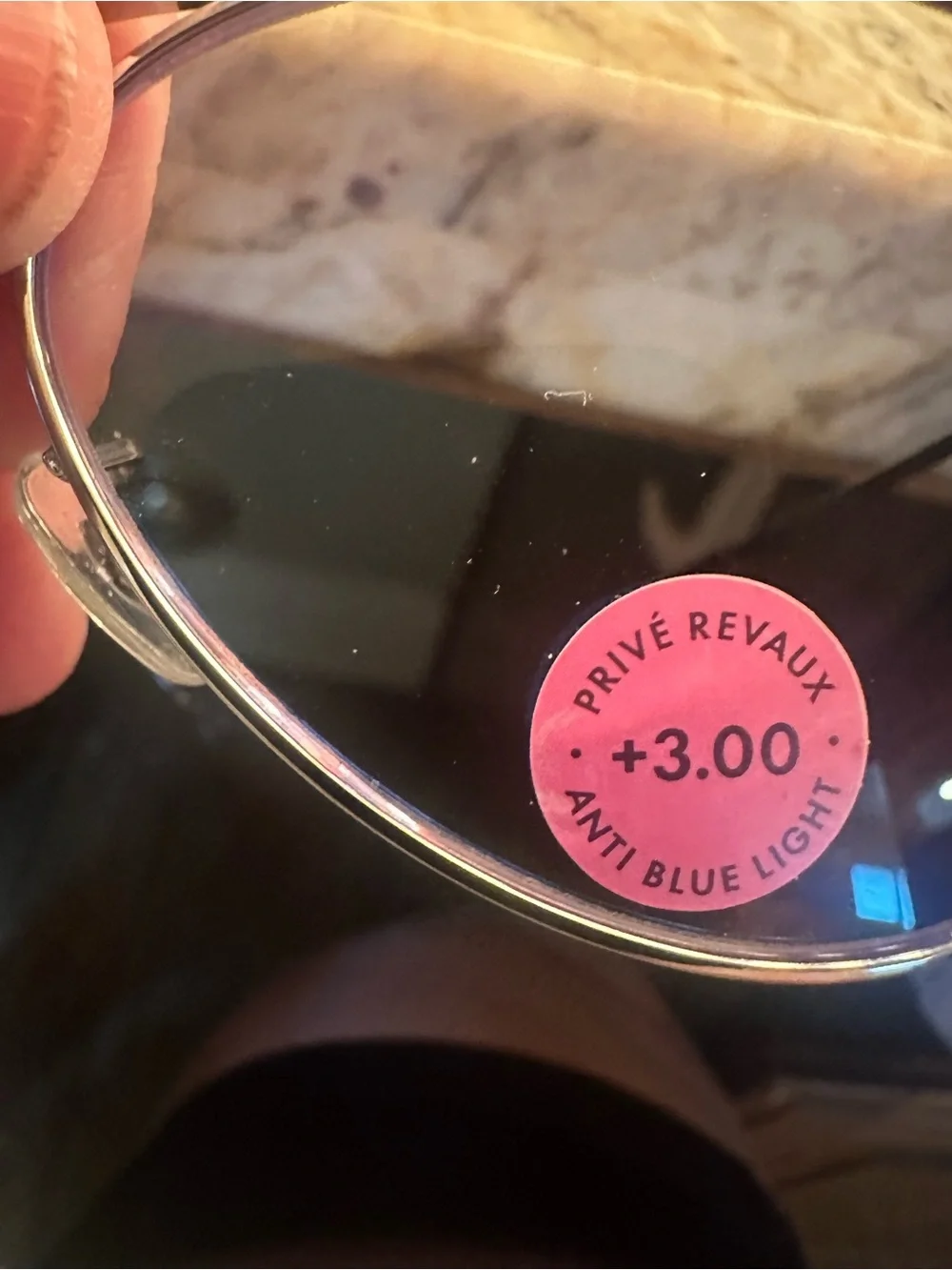 Prive Revaux Women’s Silver Aviator Reading Glasses (+3.00)